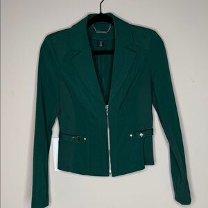 White House Black Market Emerald Blazer